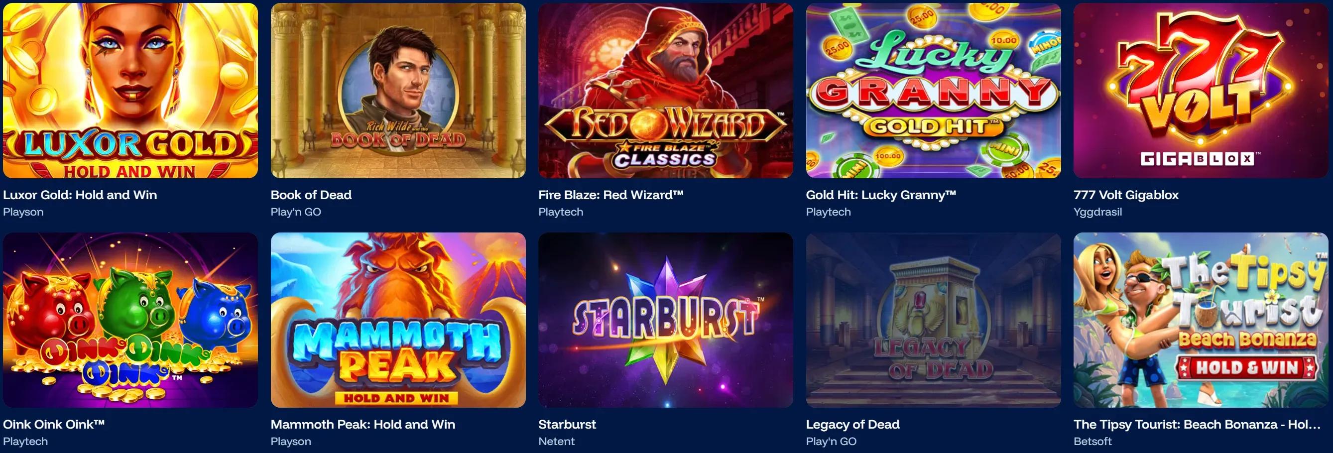 betfrost casino slots